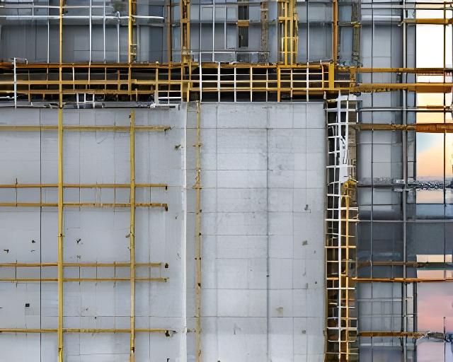 Platea de hormigón armado en construcción con encofrados perimetrales y mallas de acero visibles